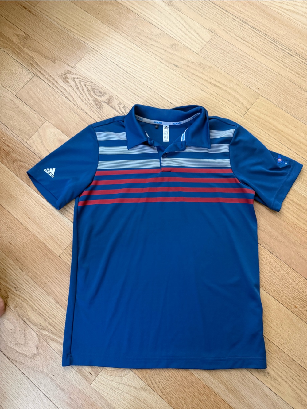 Kids Adidas Blue Performance Shirt